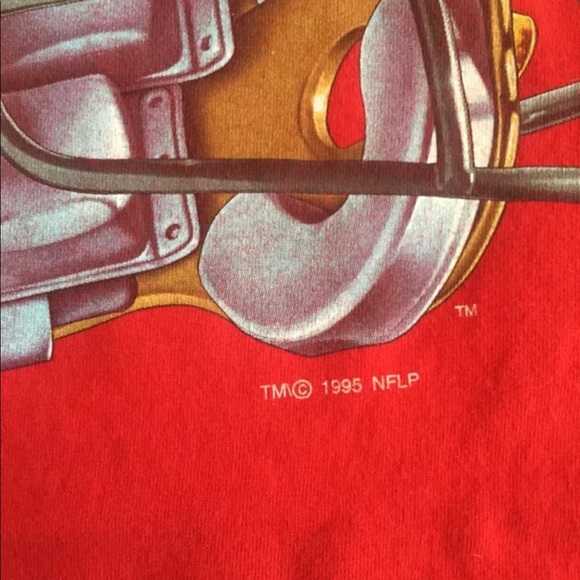 Vintage San Francisco 49ers Salem T shirt L - Picture 3 of 5